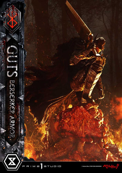 Berserk Ultimate Premium Masterline Series Statue 1/4 Guts, Berserker Armor Grunbeld vs. Guts 94 cm