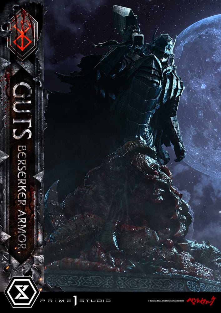 Berserk Ultimate Premium Masterline Series Statue 1/4 Guts, Berserker Armor Grunbeld vs. Guts 94 cm