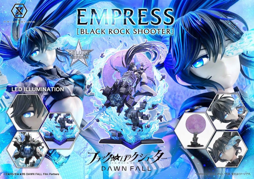 Black Rock Shooter: Dawn Fall Ultimate Premium Masterline Series Statue 1/4 Empress Deluxe Version 68 cm