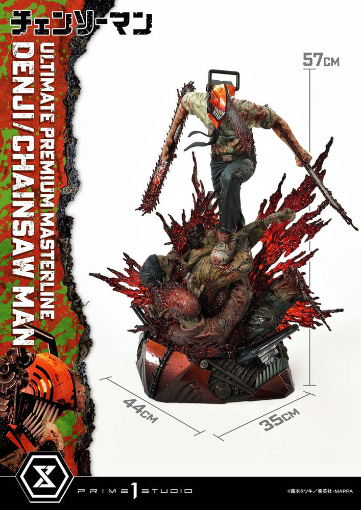 Chainsaw Man PVC Statue 1/4 Denji Deluxe Bonus Version 57 cm