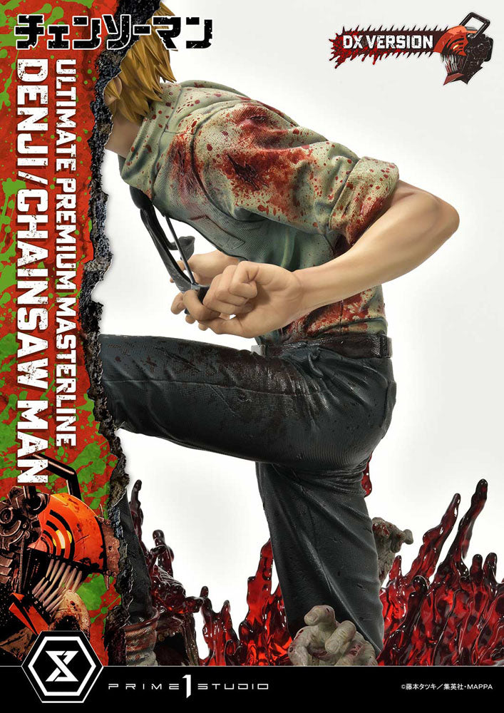 Chainsaw Man PVC Statue 1/4 Denji Deluxe Bonus Version 57 cm