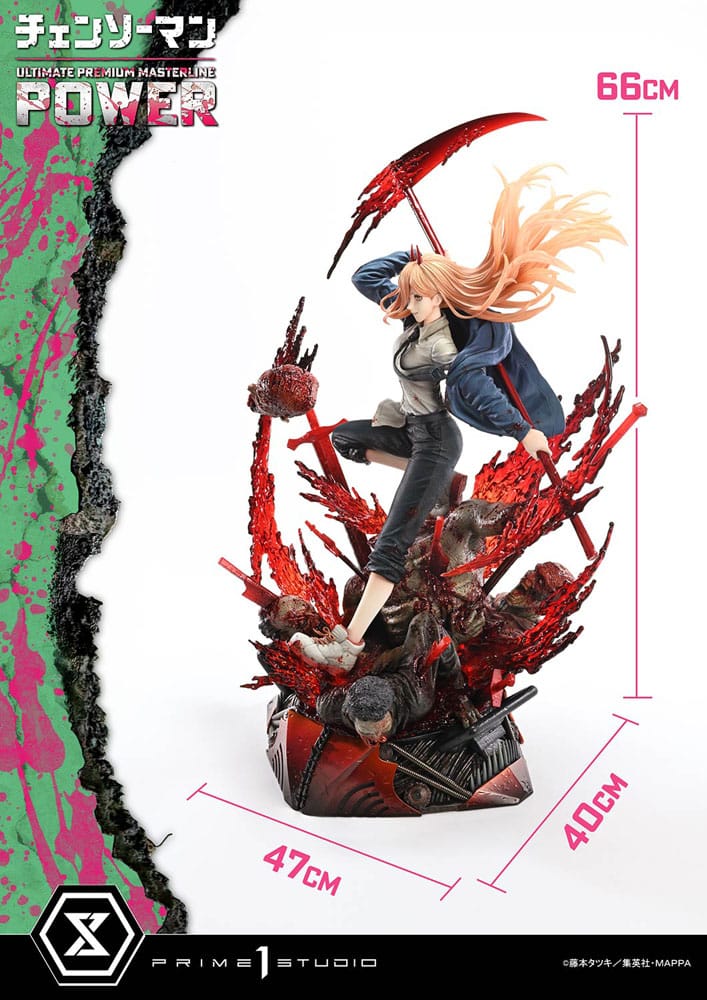 Chainsaw Man Ultimate Premium Masterline Series Statue 1/4 Power 66 cm