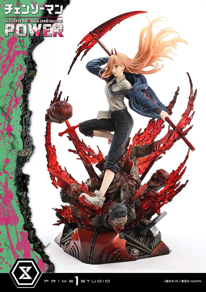 Chainsaw Man Ultimate Premium Masterline Series Statue 1/4 Power Deluxe Version 66 cm