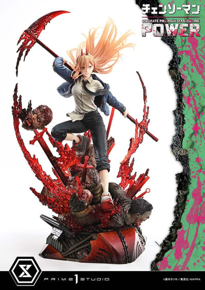 Chainsaw Man Ultimate Premium Masterline Series Statue 1/4 Power Deluxe Version 66 cm