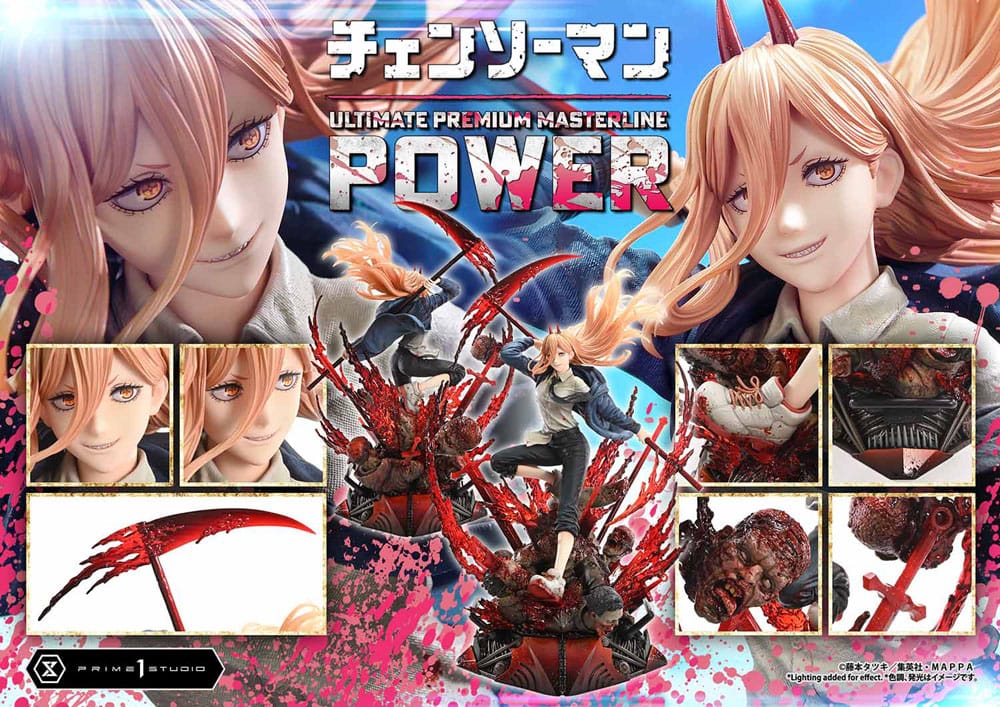 Chainsaw Man Ultimate Premium Masterline Series Statue 1/4 Power Deluxe Bonus Version 66 cm