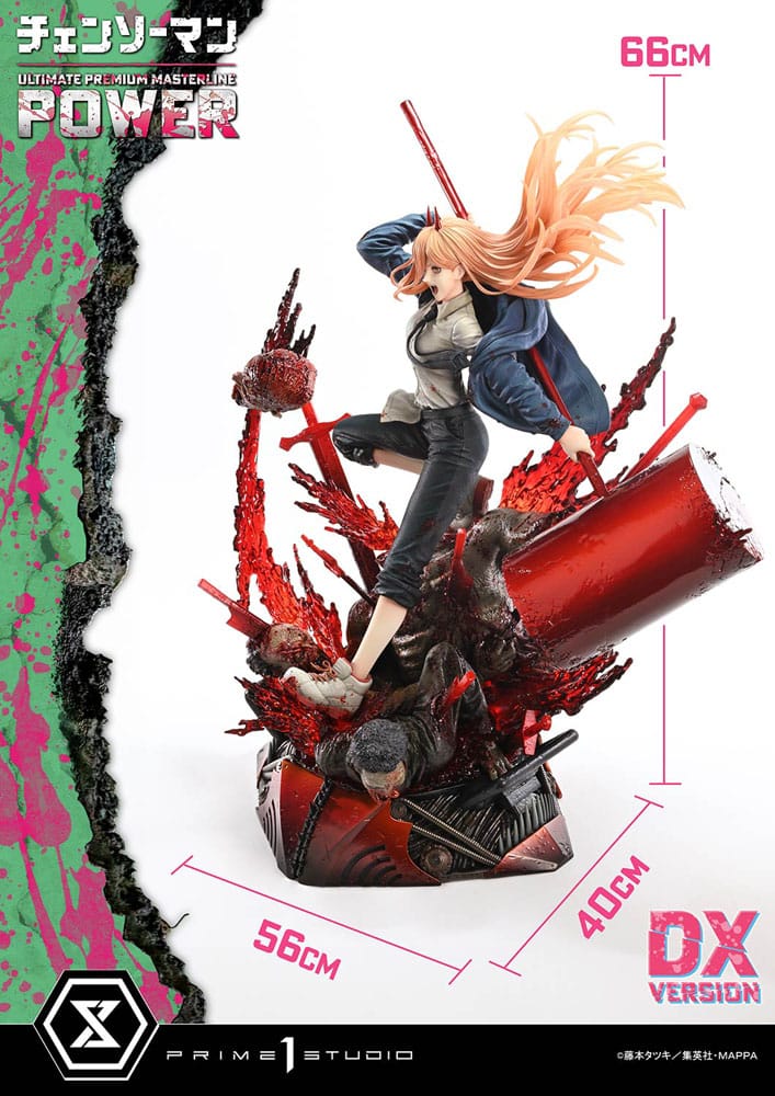 Chainsaw Man Ultimate Premium Masterline Series Statue 1/4 Power Deluxe Bonus Version 66 cm