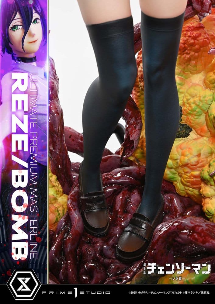 Chainsaw Man Ultimate Premium Masterline Series Statue 1/4 The Movie: Reze Arc REZE/BOMB 56 cm