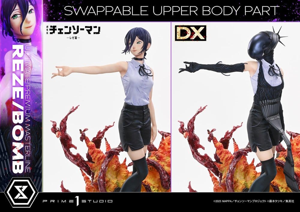 Chainsaw Man Ultimate Premium Masterline Series Statue 1/4 REZE/BOMB Deluxe Version 56 cm