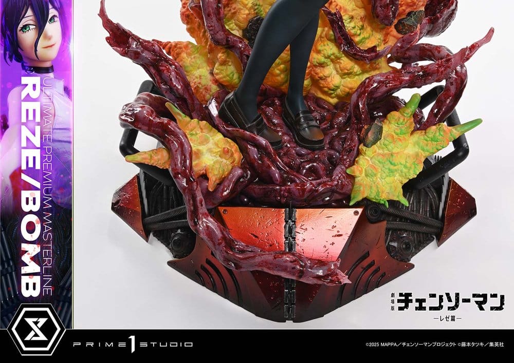 Chainsaw Man Ultimate Premium Masterline Series Statue 1/4 REZE/BOMB Deluxe Version 56 cm