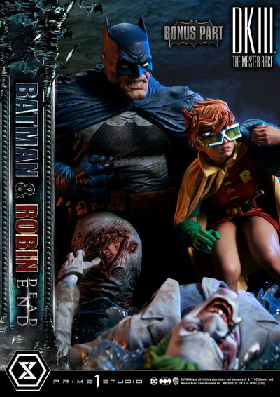 DC Comics Ultimate Premium Masterline Series Statue 1/4 Batman & Robin Dead End Ultimate Bonus Version 61 cm