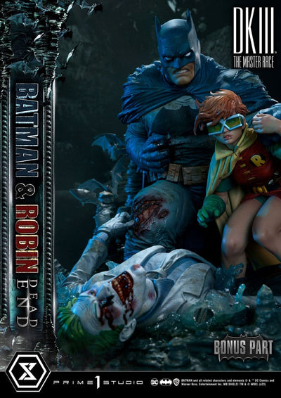 DC Comics Ultimate Premium Masterline Series Statue 1/4 Batman & Robin Dead End Ultimate Bonus Version 61 cm