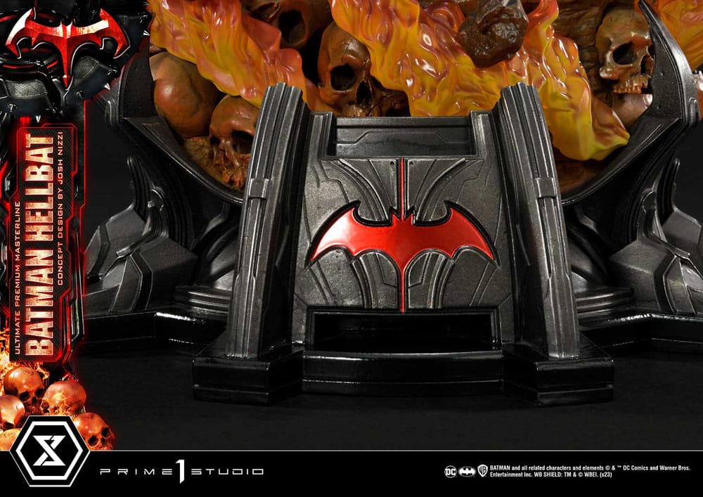 Batman Ultimate Premium Masterline Series Statue Hellbat Concept Design by Josh Nizzi Regular Version 76 cm