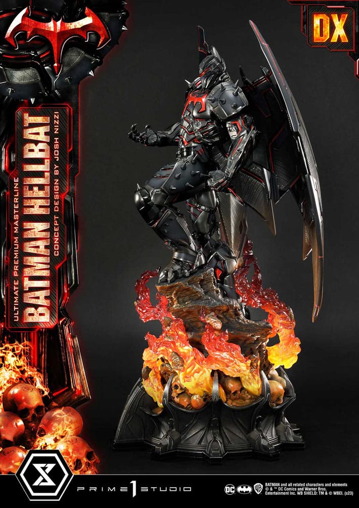 Batman Ultimate Premium Masterline Series Statue Hellbat Concept Design by Josh Nizzi Deluxe Version 76 cm