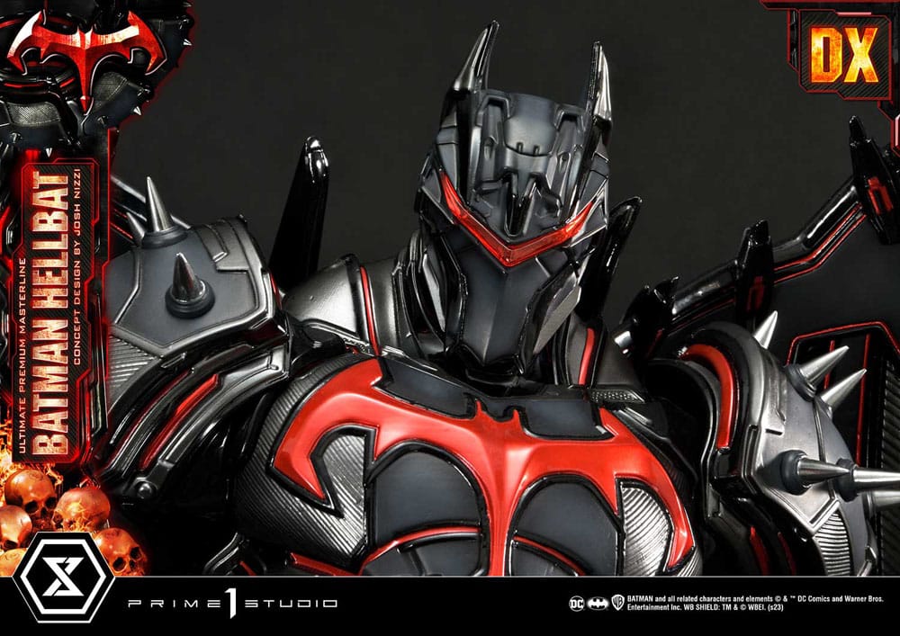 Batman Ultimate Premium Masterline Series Statue Hellbat Concept Design by Josh Nizzi Deluxe Version 76 cm