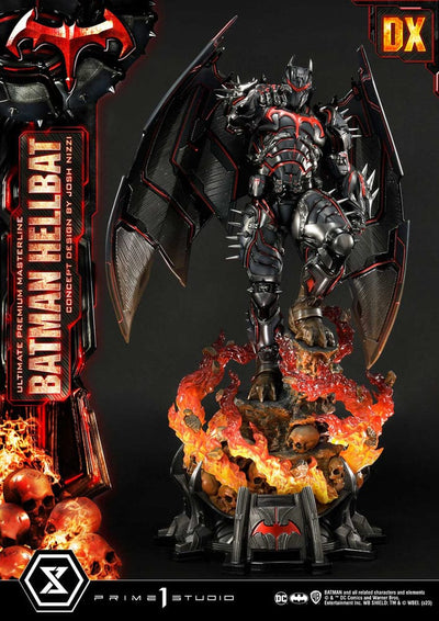 Batman Ultimate Premium Masterline Series Statue Hellbat Concept Design by Josh Nizzi Deluxe Bonus Version 76 cm