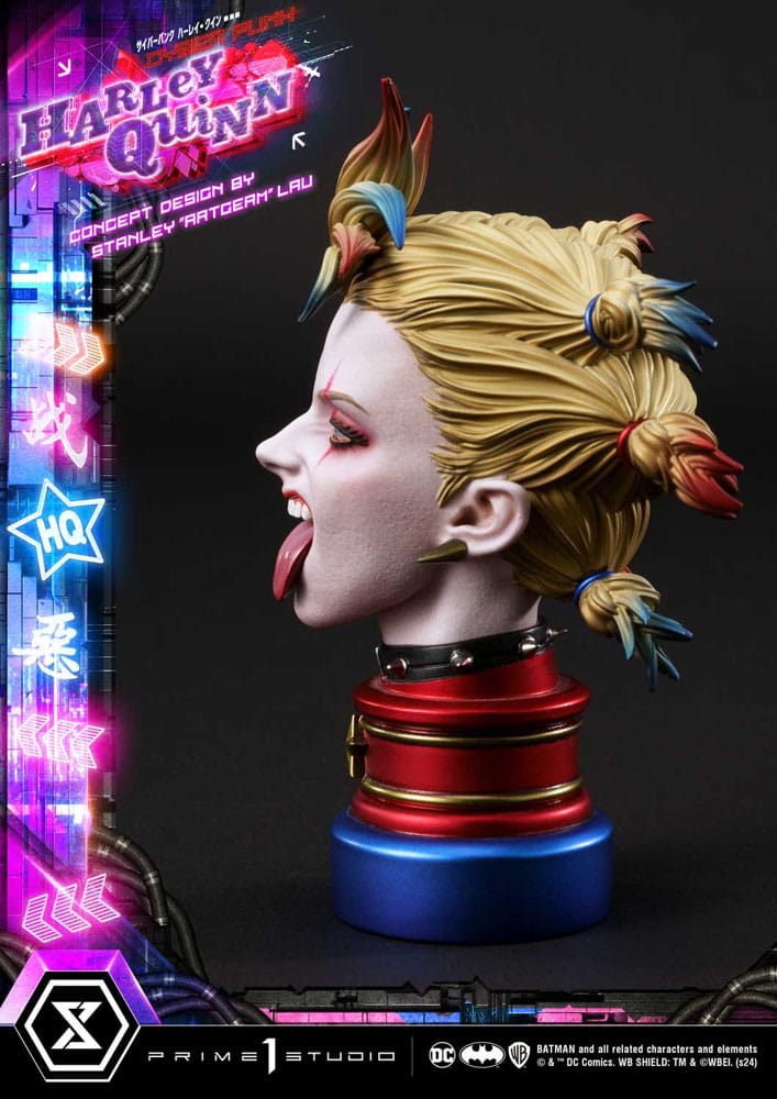 Batman Ultimate Premium Masterline Series Statue Cyberpunk Harley Quinn 60 cm