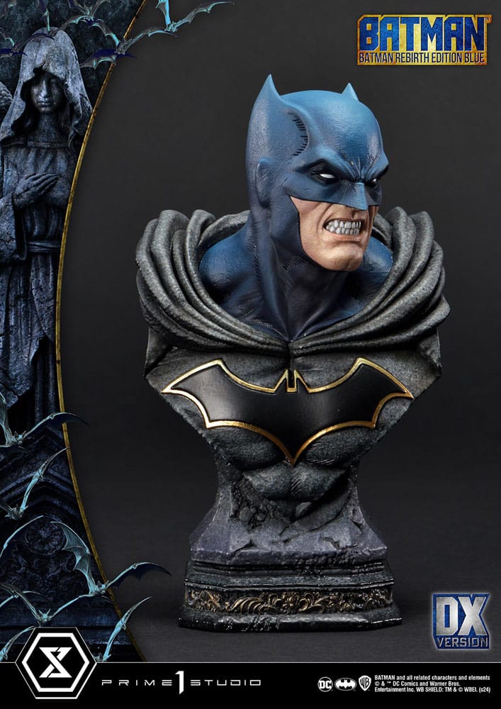 Batman Ultimate Premium Masterline Series Statue 1/4 Batman Rebirth Edition Blue Deluxe Version 71 cm