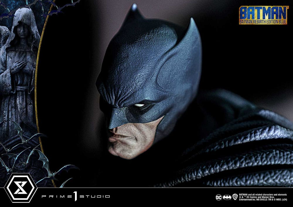 Batman Ultimate Premium Masterline Series Statue 1/4 Batman Rebirth Edition Blue Deluxe Version 71 cm