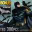 Batman Ultimate Premium Masterline Series Statue 1/4 Batman Rebirth Edition Black Deluxe Bonus Version 71 cm