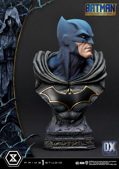 Batman Ultimate Premium Masterline Series Statue 1/4 Batman Rebirth Edition Blue Deluxe Bonus Version 71 cm