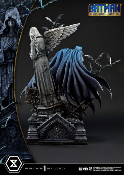 Batman Ultimate Premium Masterline Series Statue 1/4 Batman Rebirth Edition Blue 71 cm