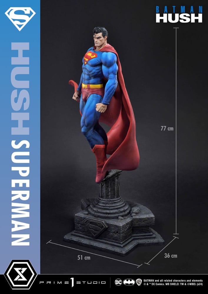 DC Comics Premium Masterline Series Statue 1/4 Batman: Hush (Comic) Superman 77 cm