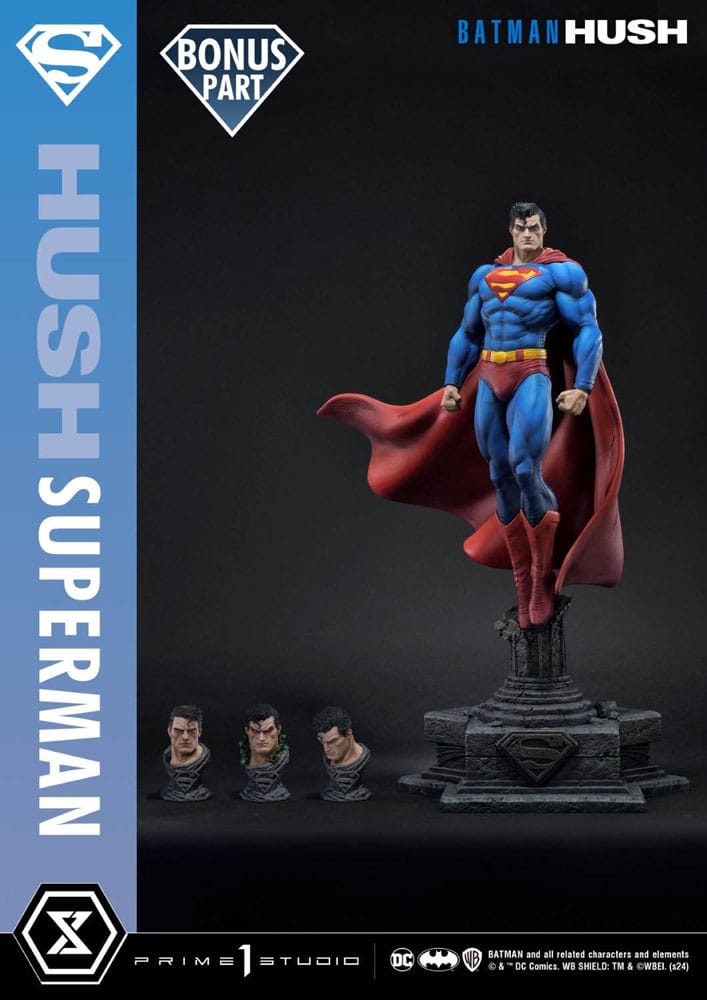 DC Comics Premium Masterline Series Statue 1/4 Batman: Hush (Comic) Superman Bonus Version 77 cm