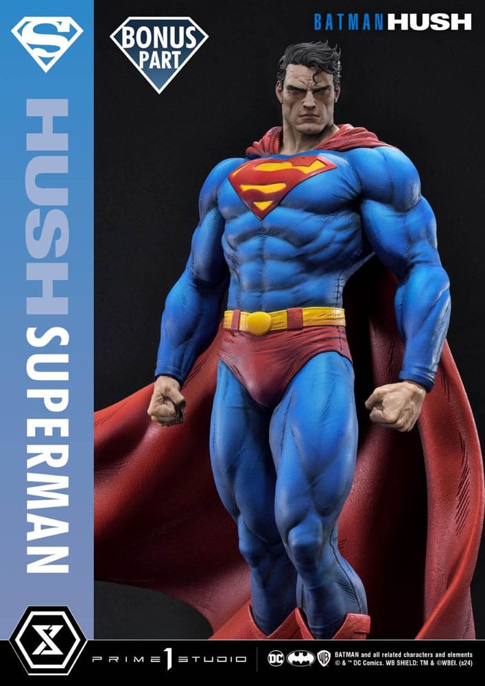 DC Comics Premium Masterline Series Statue 1/4 Batman: Hush (Comic) Superman Bonus Version 77 cm