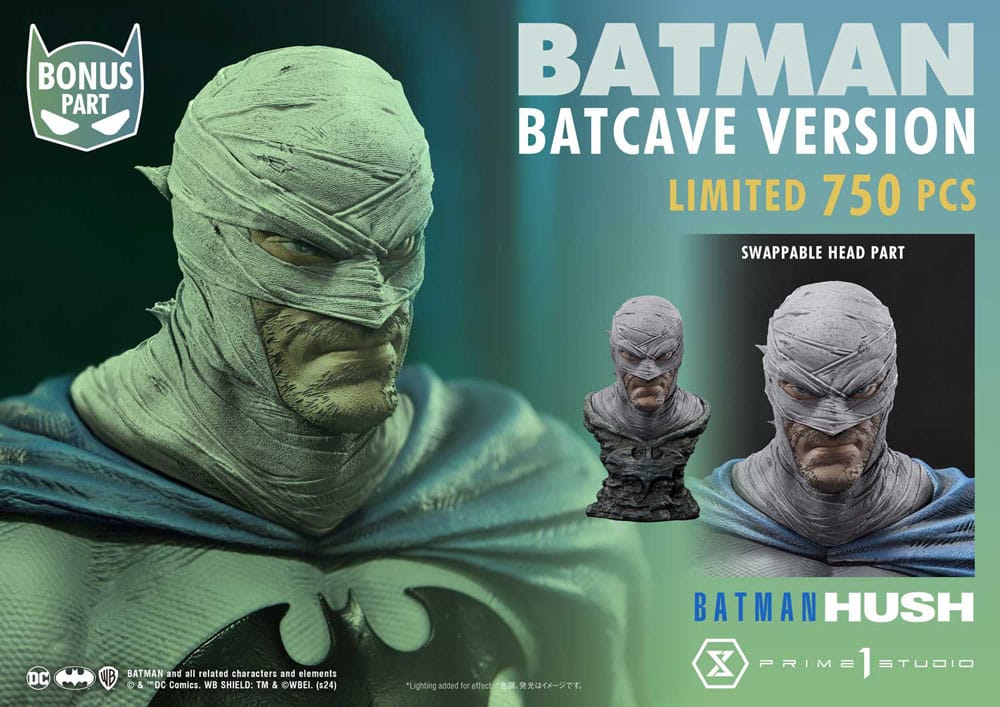 Batman Ultimate Premium Masterline Series Statue 1/4 Hush (Comics) Batman Deluxe Version 56 cm