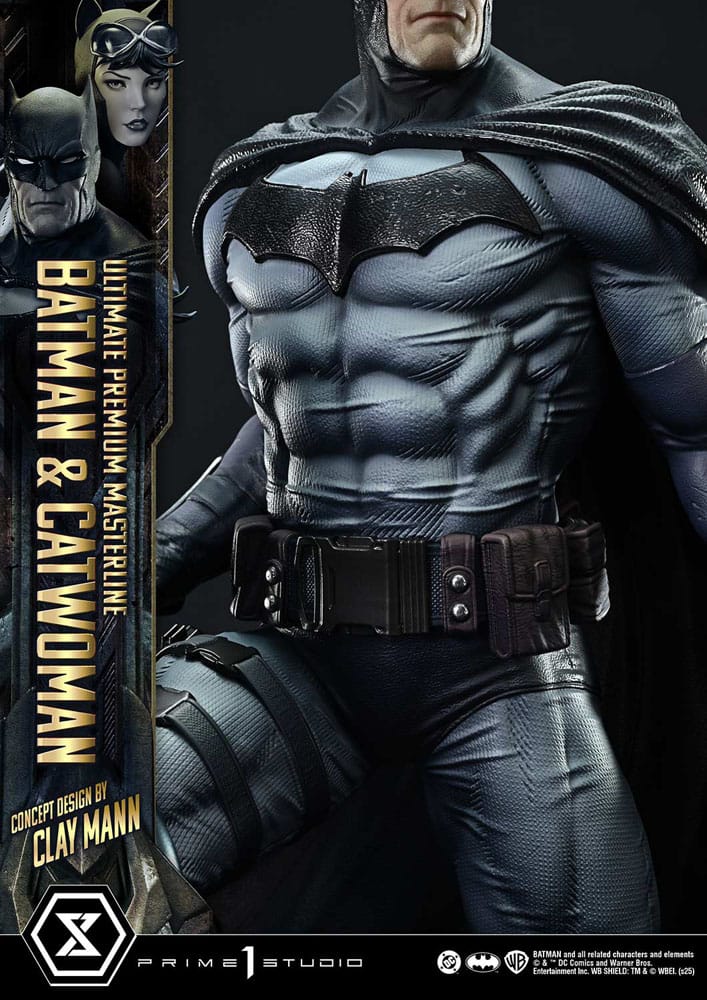 DC Comics Ultimate Premium Masterline Series Statue 1/4 Batman & Catwoman (Concept Design by Clay Mann) Bonus Version 56 cm