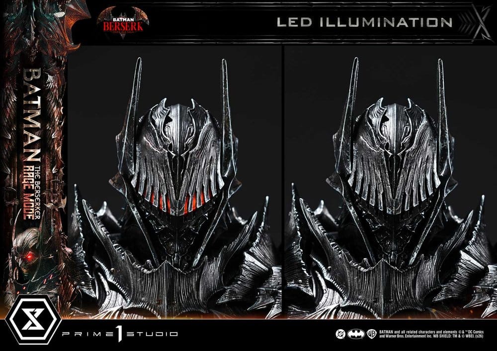 DC Comics Ultimate Premium Masterline Series Statue 1/4 Batman (Comics) Batman: The Berserker Rage Mode 82 cm