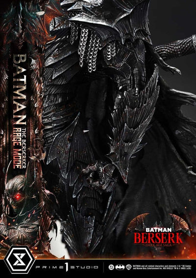 DC Comics Ultimate Premium Masterline Series Statue 1/4 Batman (Comics) Batman: The Berserker Rage Mode 82 cm