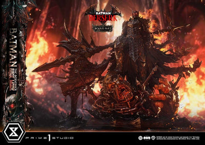 DC Comics Ultimate Premium Masterline Series Statue 1/4 Batman (Comics) Batman: The Berserker Rage Mode DX Bonus Version 93 cm