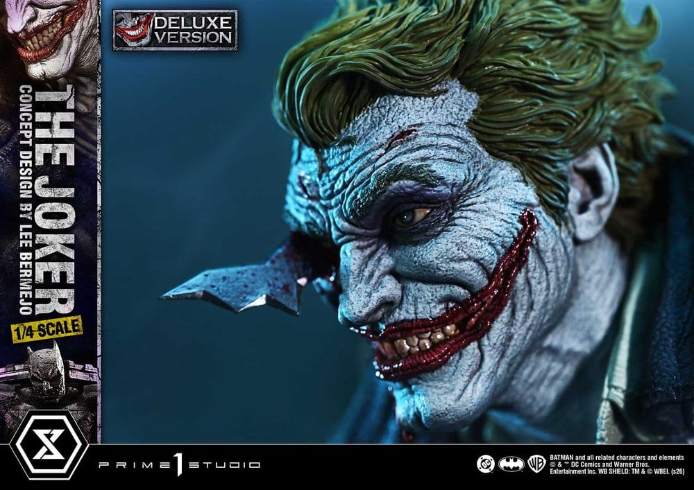 DC Comics Ultimate Premium Masterline Series Statue 1/4 The Joker (Concept Design by Lee Bermejo) Deluxe Version 53 cm