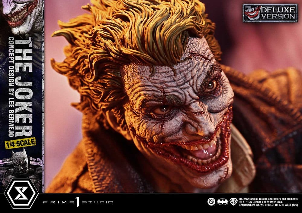 DC Comics Ultimate Premium Masterline Series Statue 1/4 The Joker (Concept Design by Lee Bermejo) Deluxe Version 53 cm