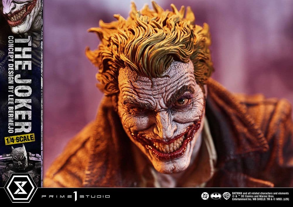 DC Comics Ultimate Premium Masterline Series Statue 1/4 The Joker (Concept Design by Lee Bermejo) Deluxe Version 53 cm
