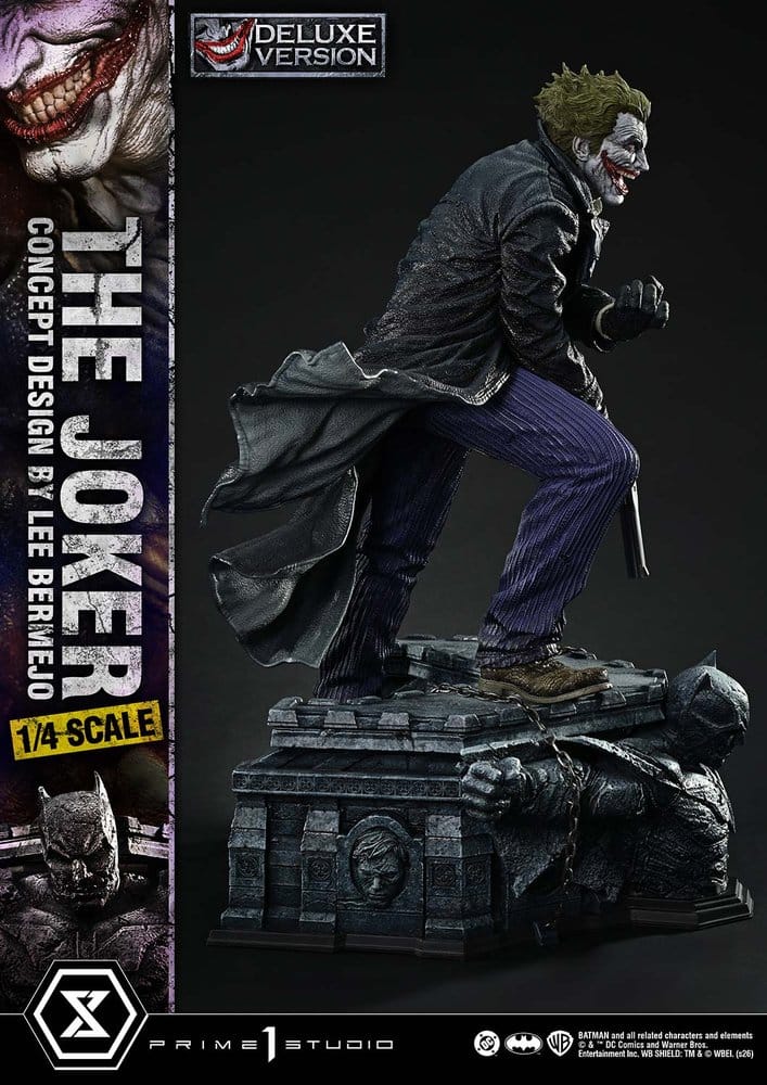 DC Comics Ultimate Premium Masterline Series Statue 1/4 The Joker (Concept Design by Lee Bermejo) Deluxe Version 53 cm