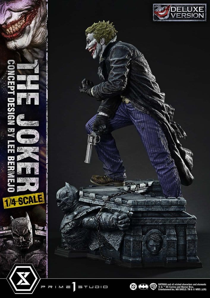 DC Comics Ultimate Premium Masterline Series Statue 1/4 The Joker (Concept Design by Lee Bermejo) Deluxe Version 53 cm