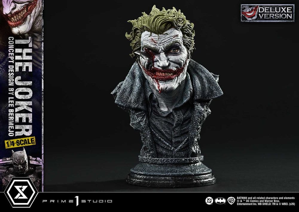 DC Comics Ultimate Premium Masterline Series Statue 1/4 The Joker (Concept Design by Lee Bermejo) Deluxe Version 53 cm
