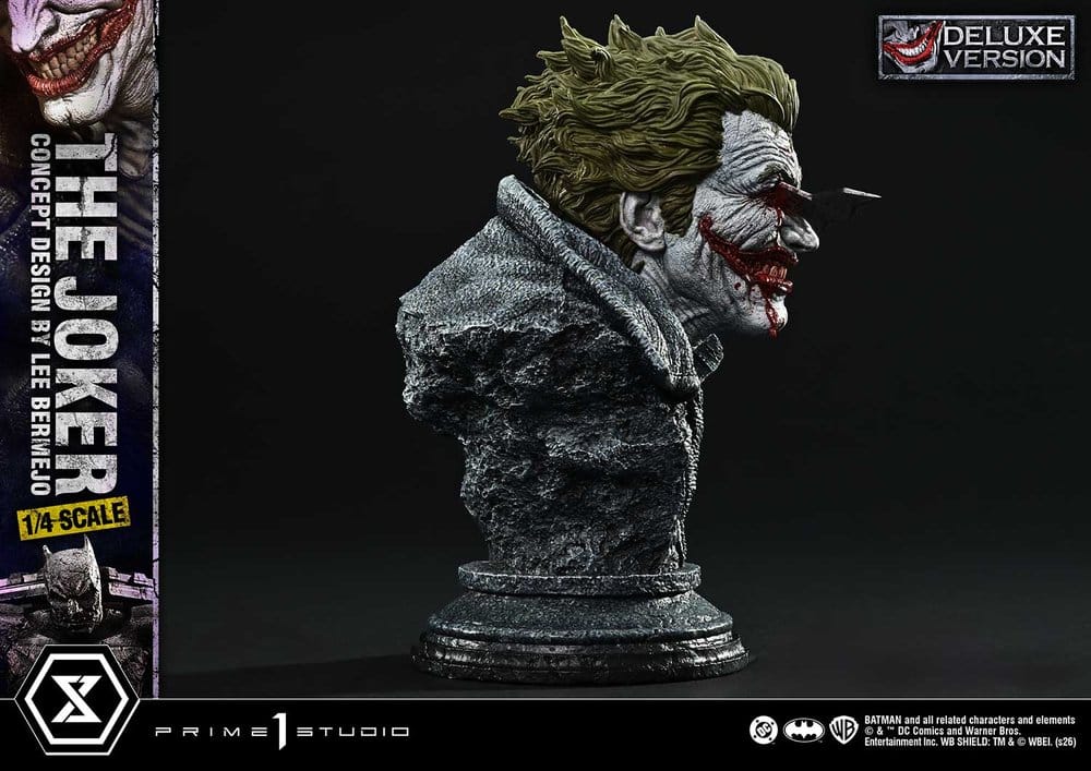 DC Comics Ultimate Premium Masterline Series Statue 1/4 The Joker (Concept Design by Lee Bermejo) Deluxe Version 53 cm