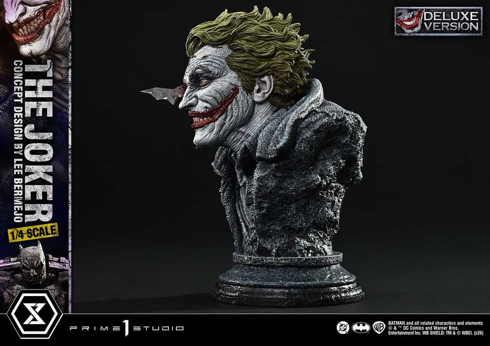 DC Comics Ultimate Premium Masterline Series Statue 1/4 The Joker (Concept Design by Lee Bermejo) Deluxe Version 53 cm