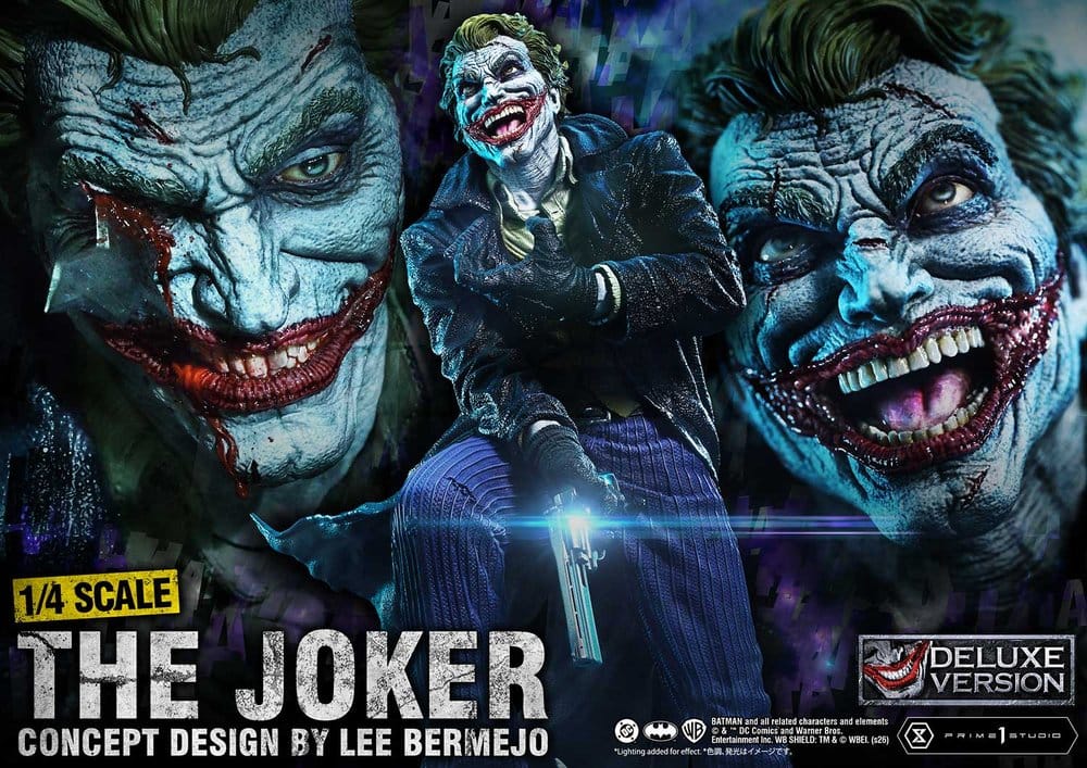 DC Comics Ultimate Premium Masterline Series Statue 1/4 The Joker (Concept Design by Lee Bermejo) DX Bonus Version 53 cm