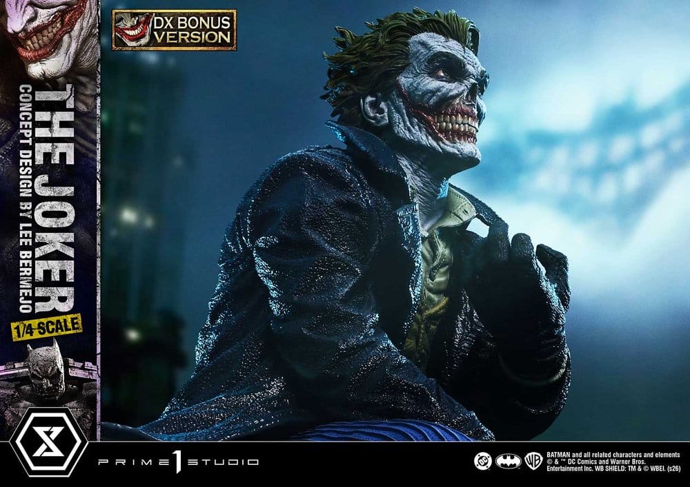 DC Comics Ultimate Premium Masterline Series Statue 1/4 The Joker (Concept Design by Lee Bermejo) DX Bonus Version 53 cm