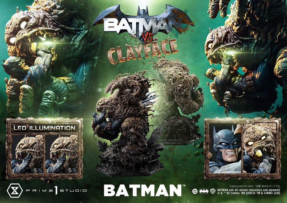 DC Comics Ultimate Premium Masterline Series Statue 1/4 Batman VS Clayface 83 cm