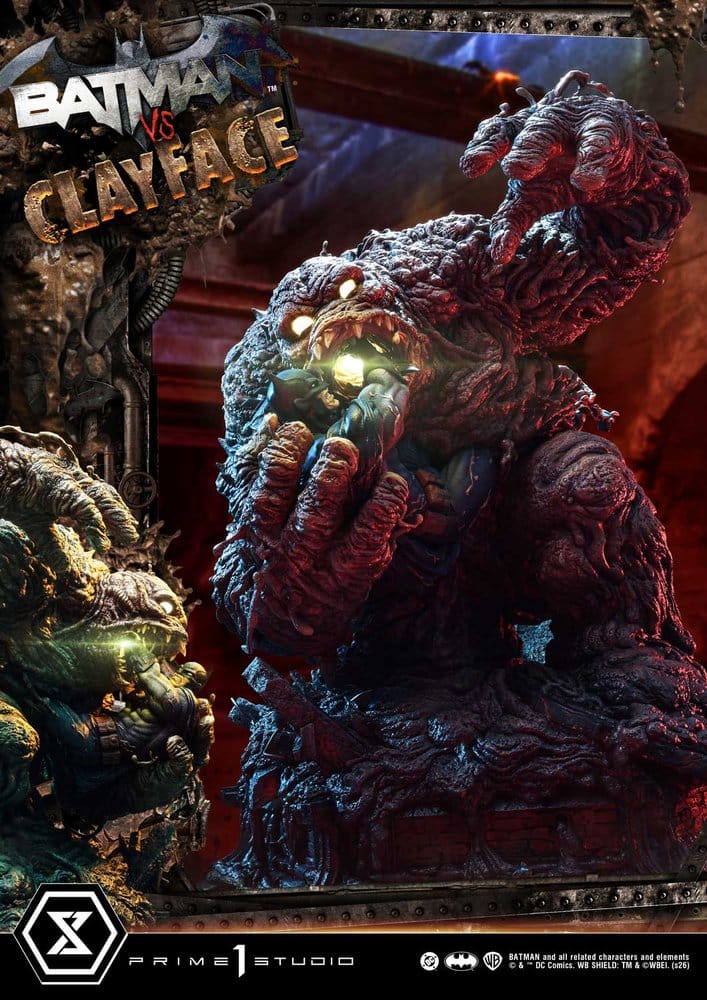 DC Comics Ultimate Premium Masterline Series Statue 1/4 Batman VS Clayface 83 cm