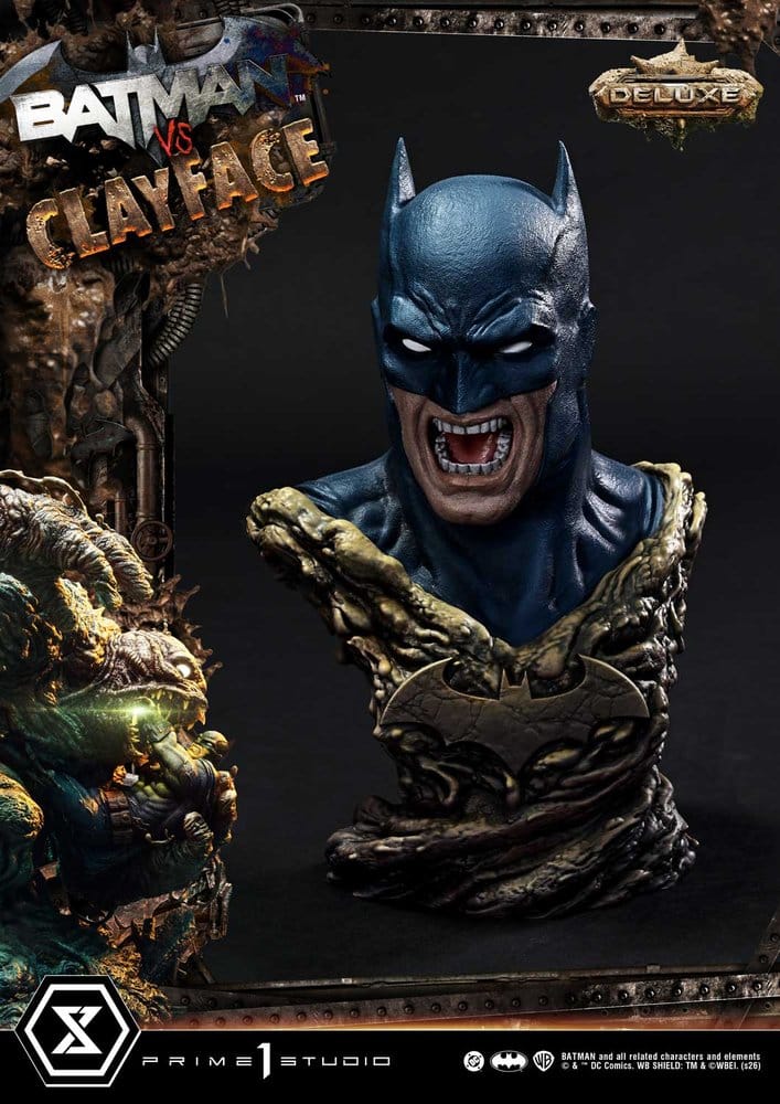 DC Comics Ultimate Premium Masterline Series Statue 1/4 Batman VS Clayface Deluxe Version 83 cm