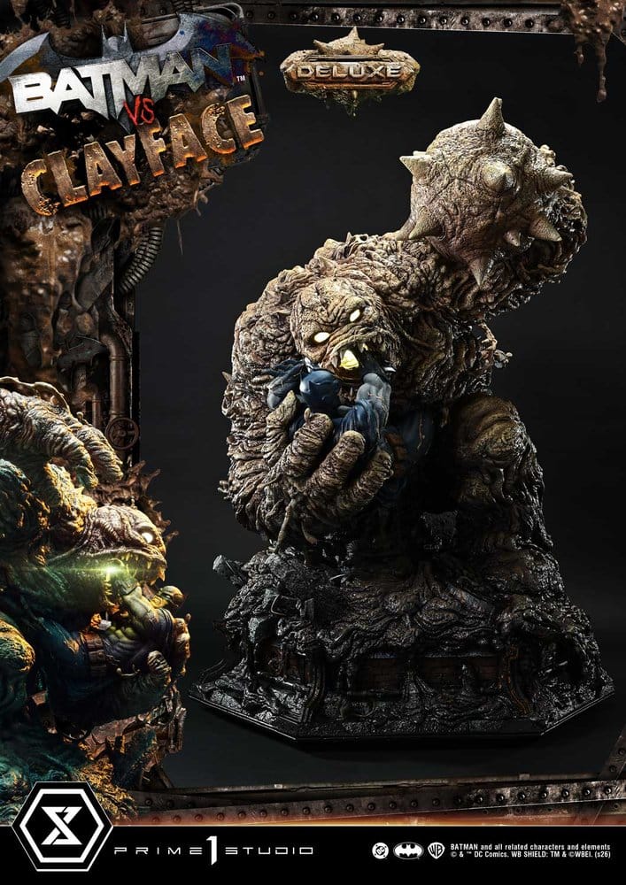 DC Comics Ultimate Premium Masterline Series Statue 1/4 Batman VS Clayface Deluxe Version 83 cm