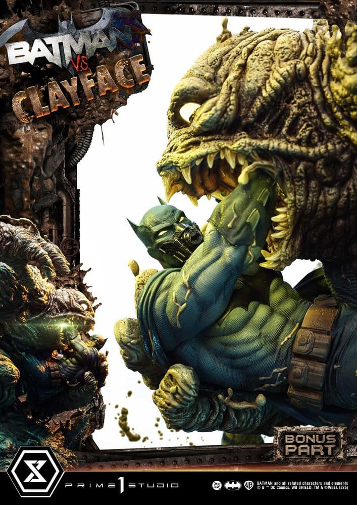 DC Comics Ultimate Premium Masterline Series Statue 1/4 Batman VS Clayface DX Bonus Version 83 cm