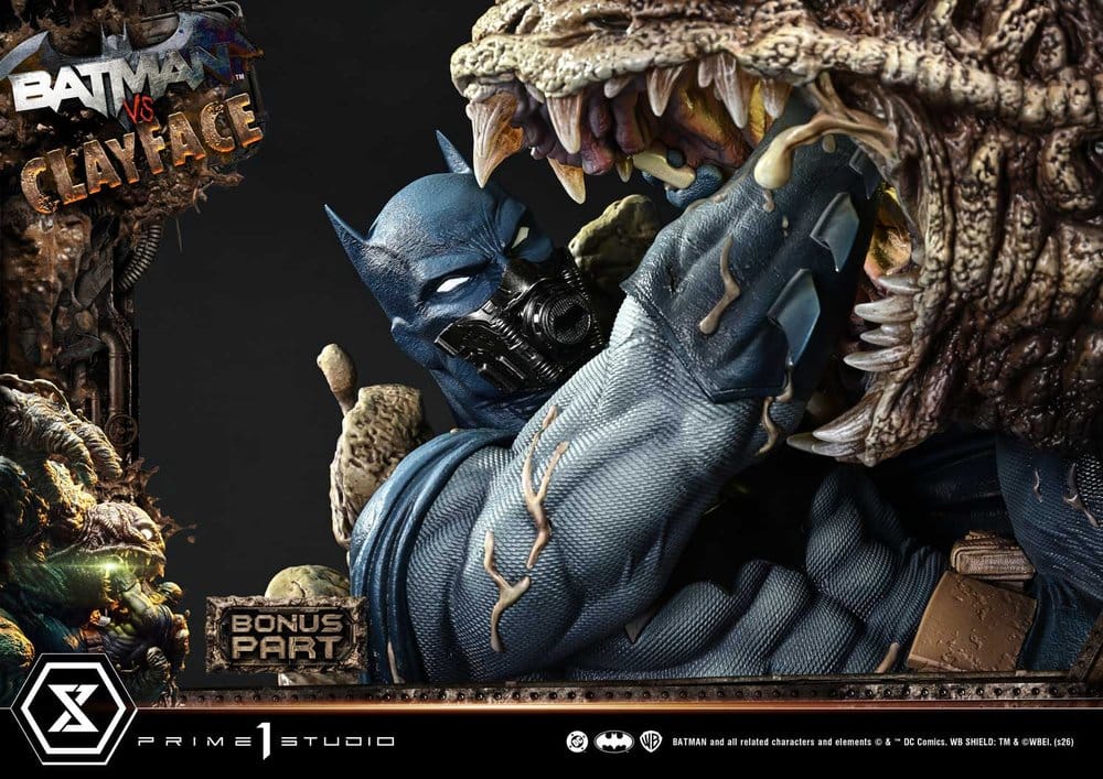 DC Comics Ultimate Premium Masterline Series Statue 1/4 Batman VS Clayface DX Bonus Version 83 cm