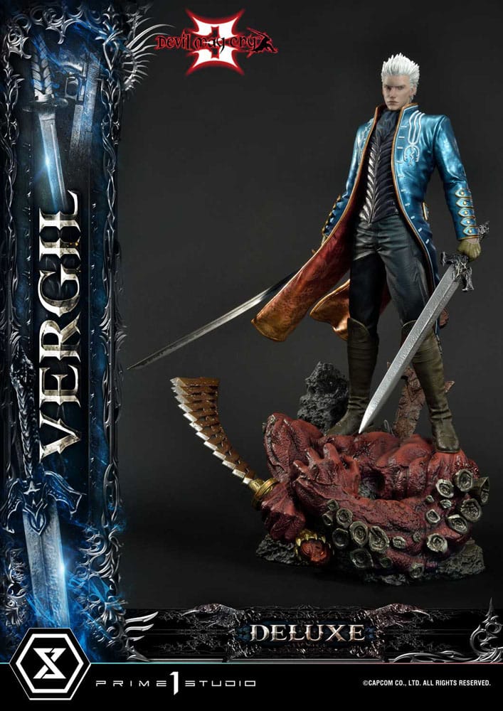 Devil May Cry 3 Ultimate Premium Masterline Series Statue 1/4 Vergil Deluxe Bonus Version 69 cm - Damaged packaging